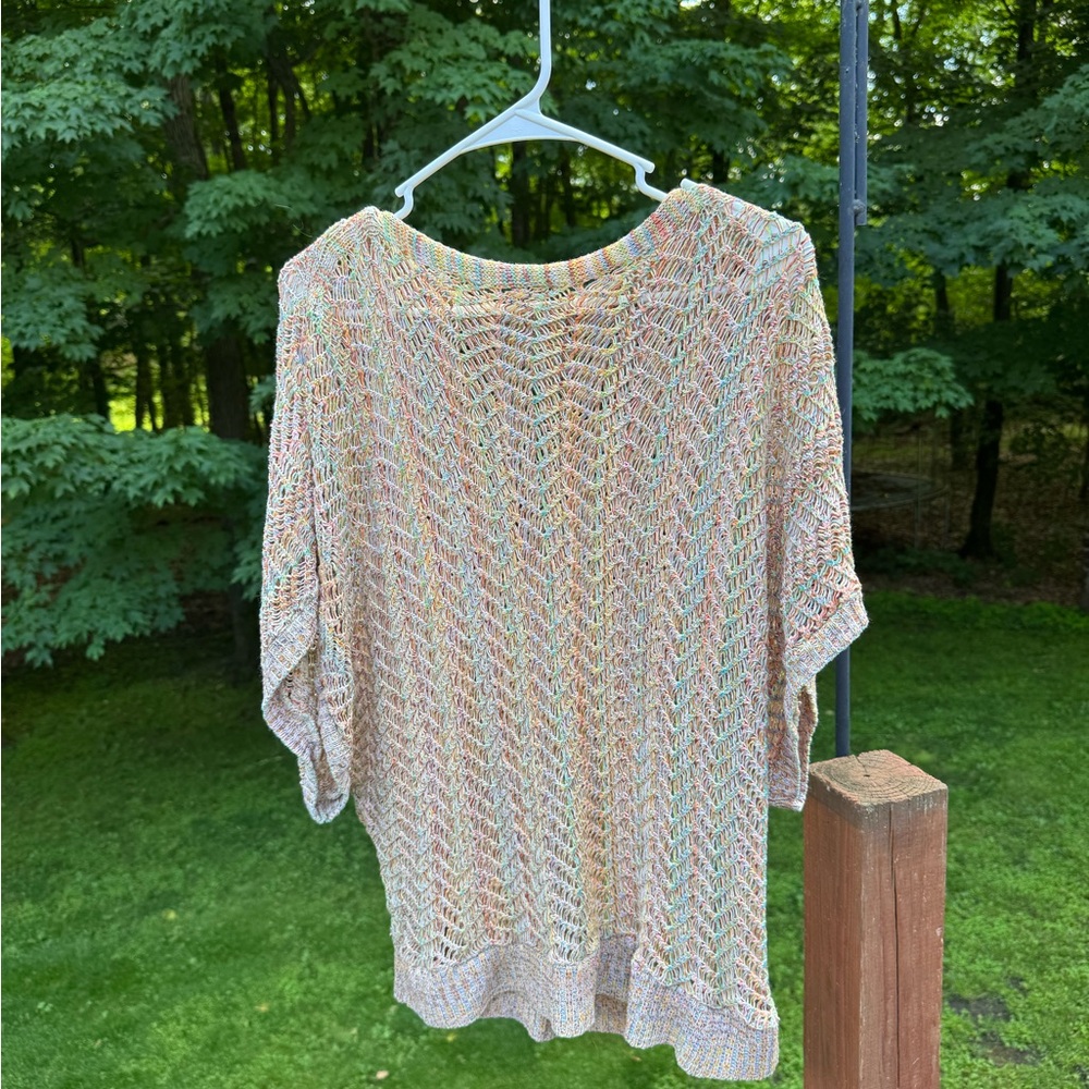 Multicolor Knit Women's Sweater